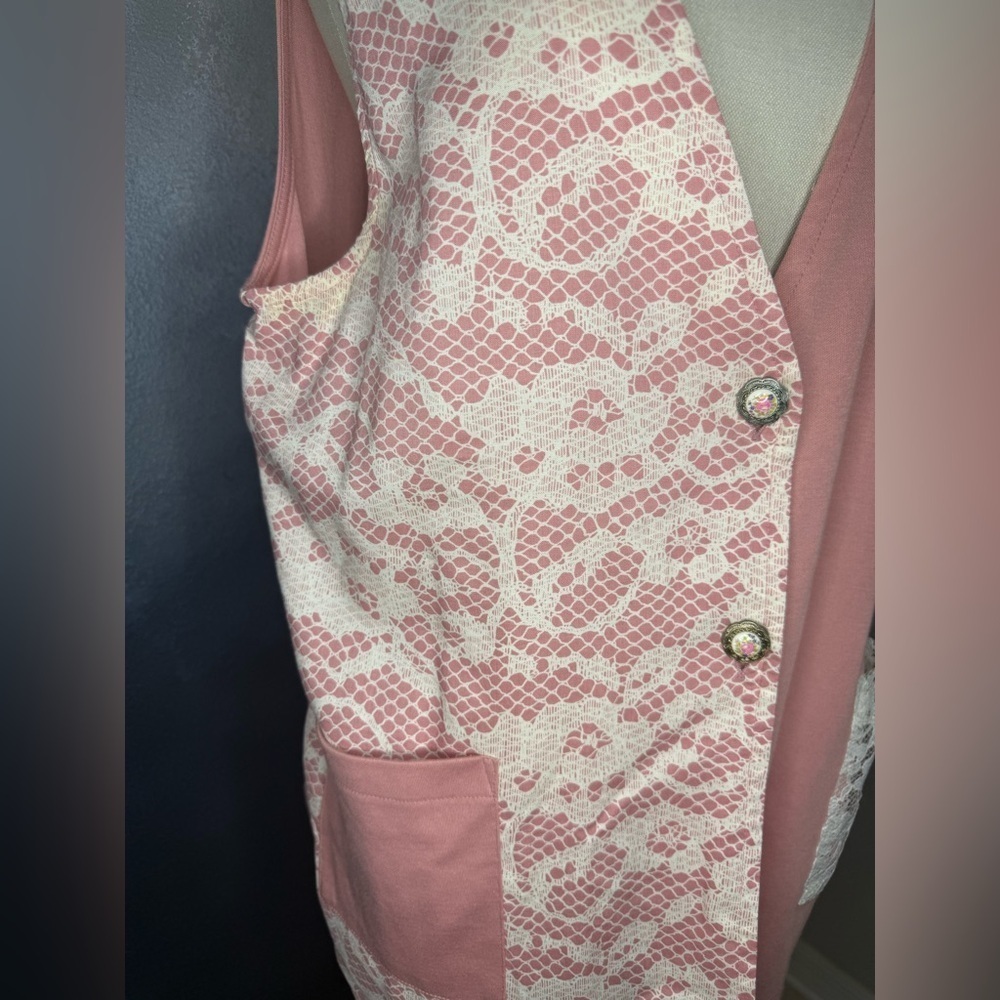 ✨Vintage Lacy Afternoon by Shell Kepler Vest - NWT - Size M✨ - Picture 2 of 8